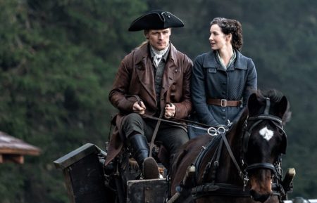 Outlander Season 6 Sam Heughan and Caitriona Balfe
