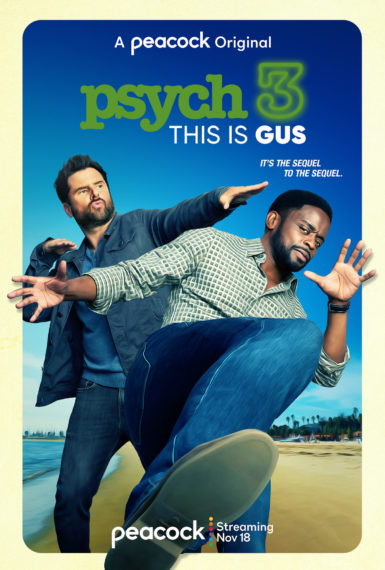 James Roday Rodriguez, Dulé Hill in Psych 3 This Is Gus Poster