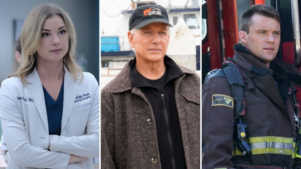 Emily VanCamp in The Resident, Mark Harmon in NCIS, Jesse Spencer in Chicago Fire