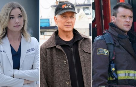 Emily VanCamp in The Resident, Mark Harmon in NCIS, Jesse Spencer in Chicago Fire