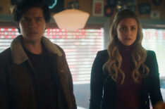 Cole Sprouse as Jughead, Lili Reinhart as Betty in Riverdale - 'Chapter Ninety-Three: Dance of Death'