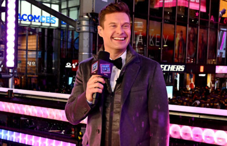 Ryan Seacrest speaks onstage during Dick Clark's New Year's Rockin' Eve With Ryan Seacrest 2020