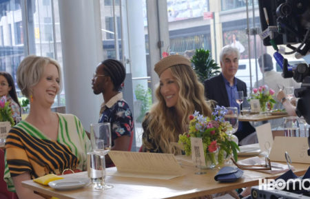 Sarah Jessica Parker and Cynthia Nixon in And Just Like That...