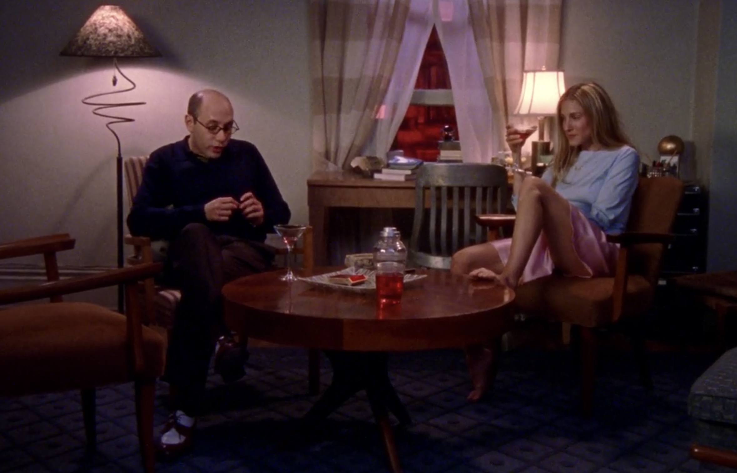 Stanford and Carrie in Sex and the City