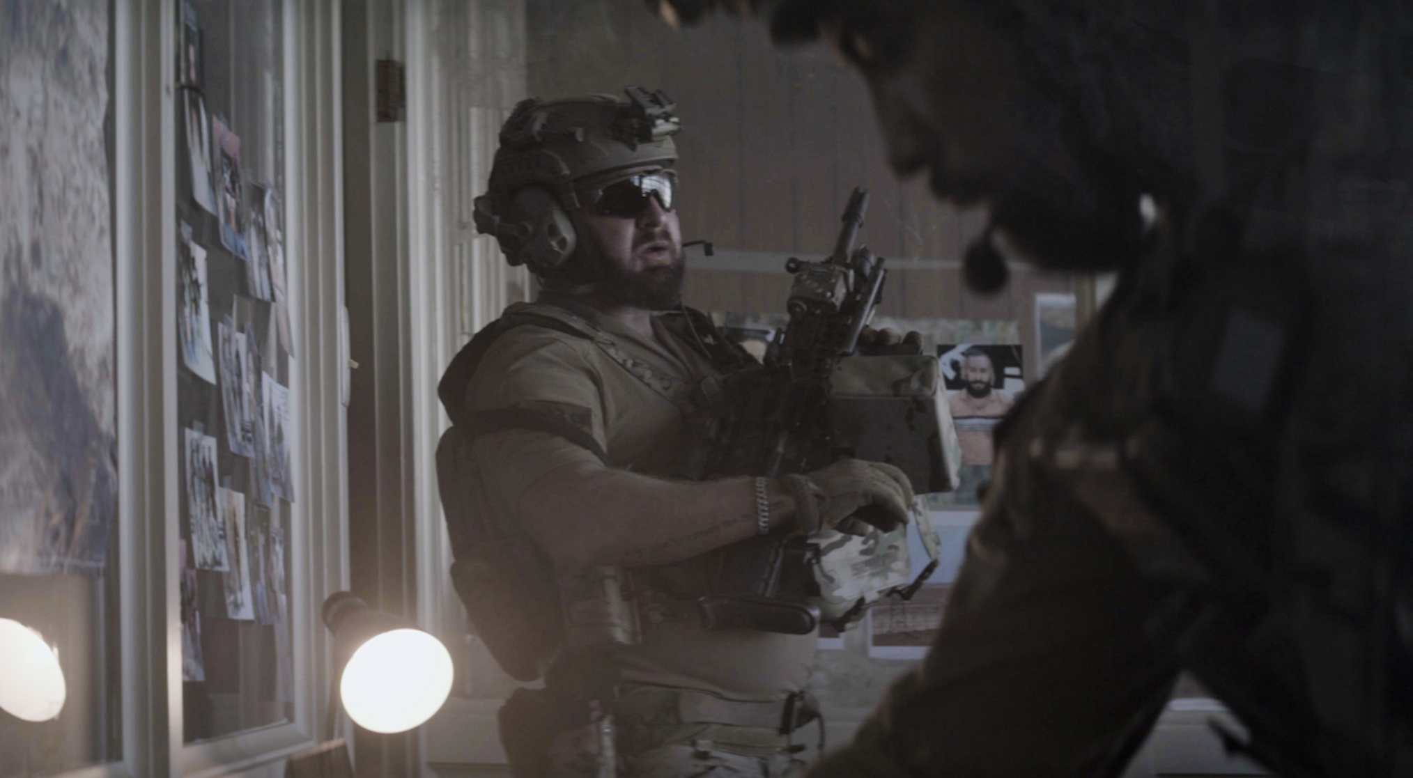 AJ Buckley as Sonny Quinn in SEAL Team