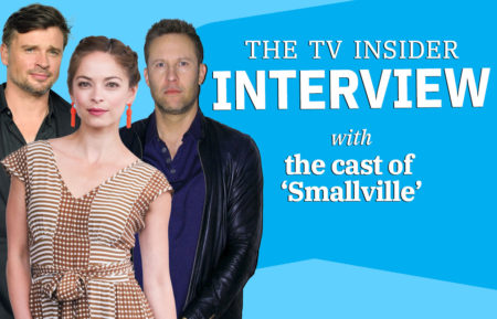 Tom Welling, Kristin Kreuk, and Michael Rosenbaum of Smaillville