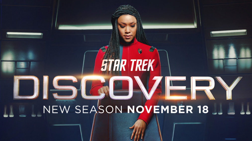 Sonequa Martin-Green in the Star Trek Discovery Season 4 Poster