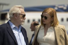 Succession - Season 3 - Brian Cox and Sarah Snook as Logan and Shiv Roy