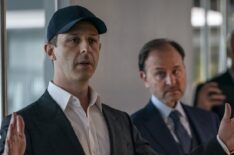 Succession Season 3 - Jeremy Strong and Fisher Stevens