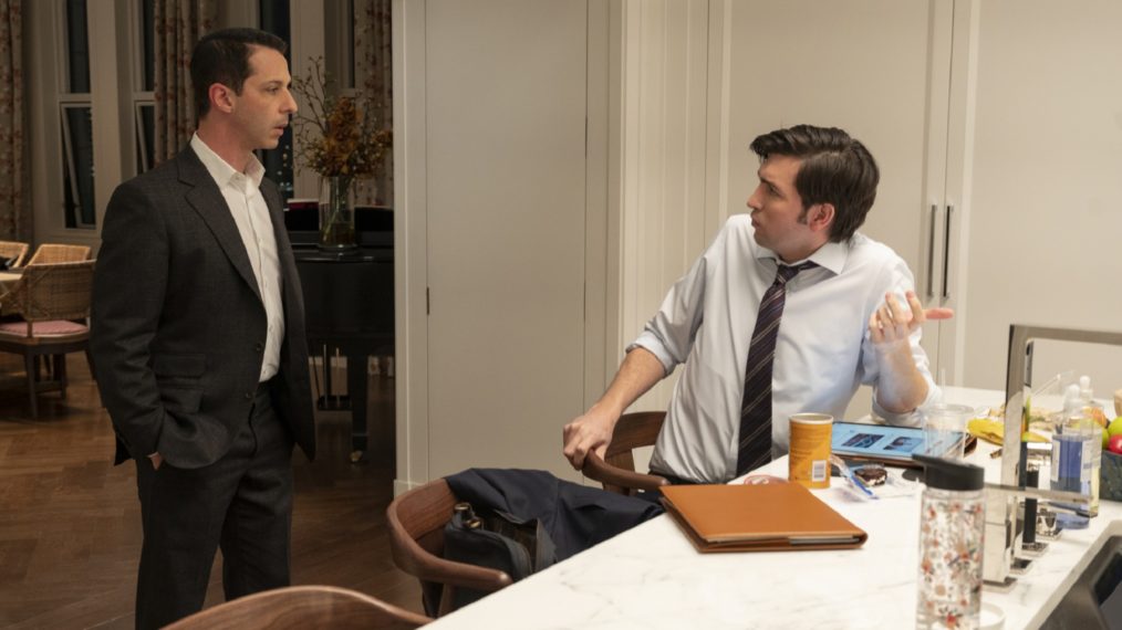 Succession Season 3 Jeremy Strong and Nicholas Braun