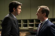 Succession - Season 3 - Nicholas Braun and Matthew Macfadyen as Tom and Greg