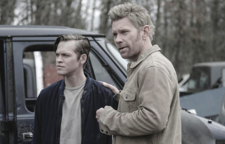 Alexander Calvert as Jack, Mark Pellegrino as Lucifer in Supernatural