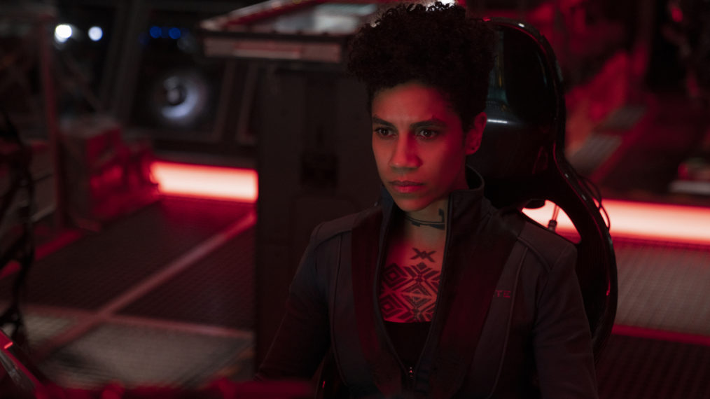 Dominique Tipper as Naomi Nagata in The Expanse - Season 6