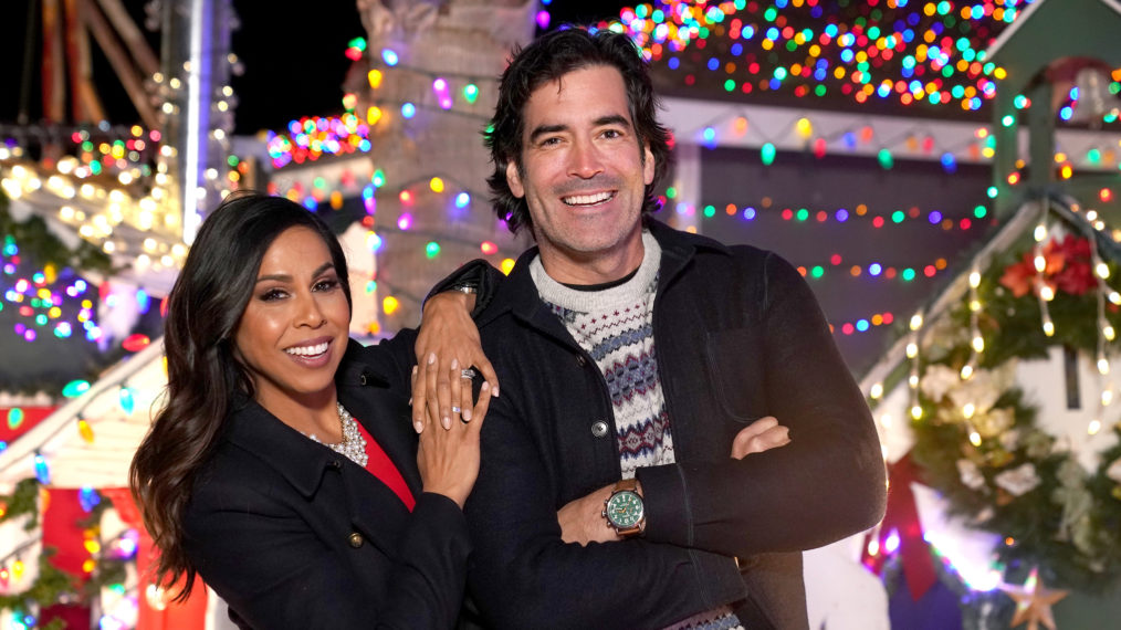 'The Great Christmas Light Battle,' Season 9, ABC, Taniya Nayak, Carter Oosterhouse