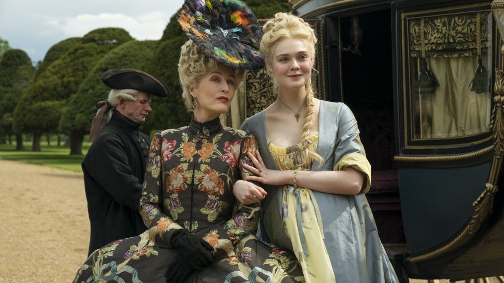 The Great Season 2 Gillian Anderson and Elle Fanning
