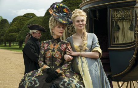 The Great Season 2 Gillian Anderson and Elle Fanning
