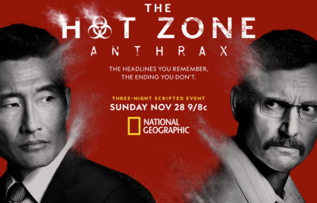 Daniel Dae Kim, Tony Goldwyn in The Hot Zone Anthrax