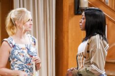 Beth Behrs and Tichina Arnold in The Neighborhood