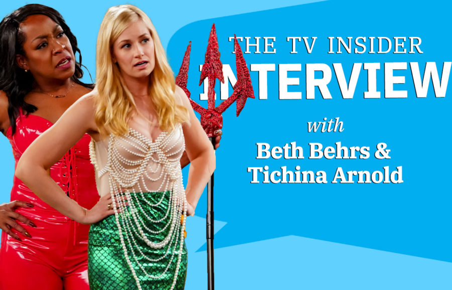 The Neighborhood stars Tichina Arnold and Beth Behrs.