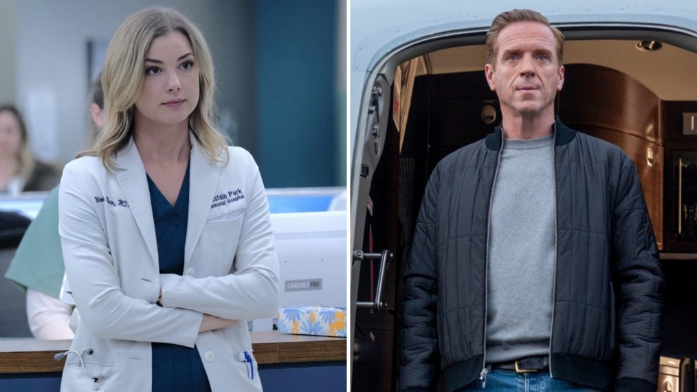 Emily VanCamp in The Resident, Damian Lewis in Billions