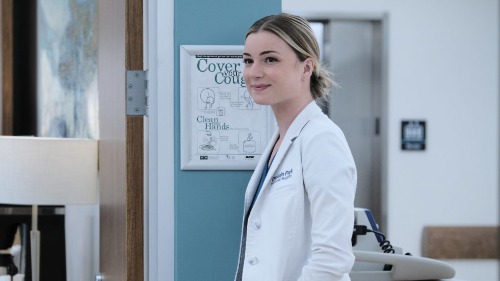 Emily VanCamp as Nic in The Resident