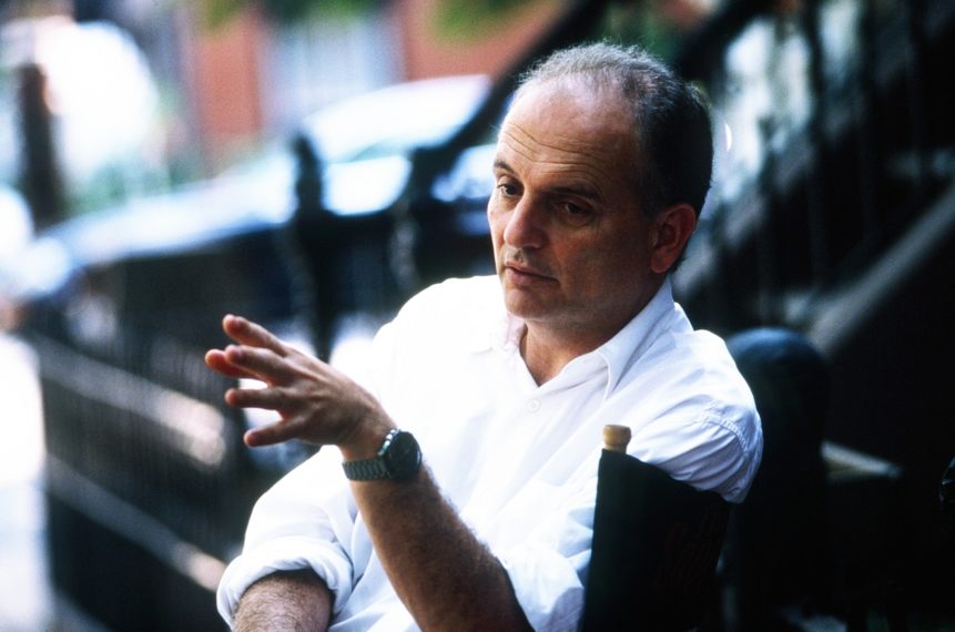 David Chase on the set of The Sopranos 