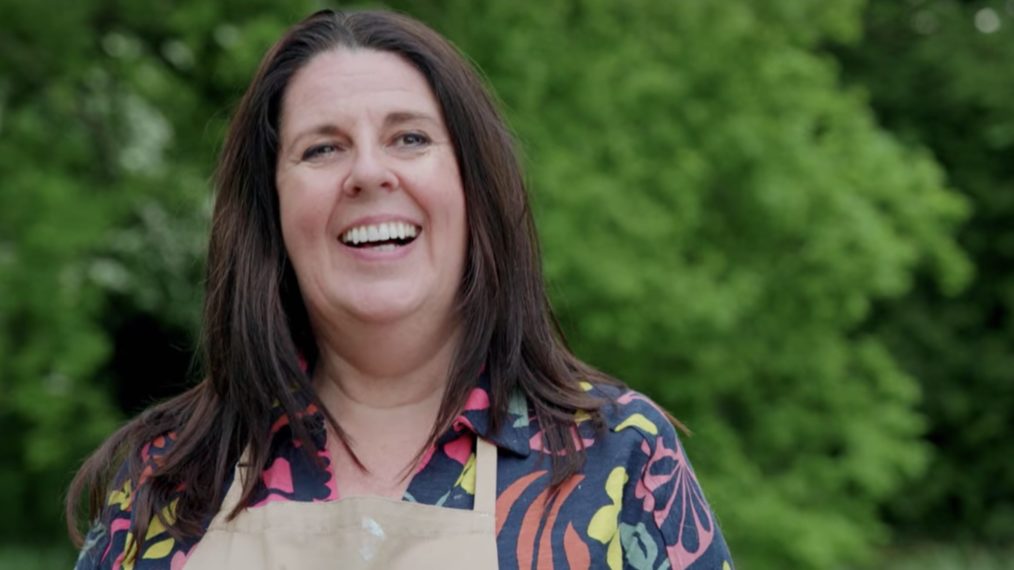 Amanda on The Great British Baking Show on Netflix