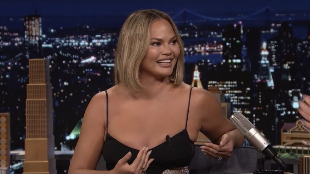 Chrissy Teigen on The Tonight Show Starring Jimmy Fallon