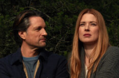 Martin Henderson as Jack, Alexandra Breckenridge as Mel in Virgin River