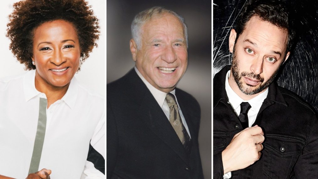 Wanda Sykes, Mel Brooks, and Nick Kroll