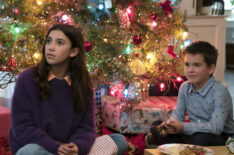 Scarlett Estevez and James McCracken in Christmas Again