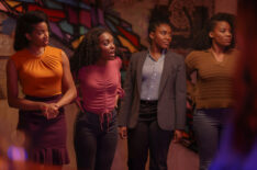 Jaye Ladymore as Claudette, Khailah Johnson as Ladonna, Ireon Roach as Keisha and Brittany Adebumola as Shanice in 4400