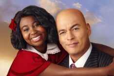 Annie Live! - Celina Smith as Annie, Sandy as Sandy the dog, Harry Connick, Jr. as Daddy Warbucks