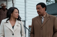 Russell Hornsby and Michole Briana White in BMF - Season 1