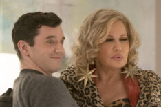 Single All The Way - Michael Urie as Peter and Jennifer Coolidge as Aunt Sandy