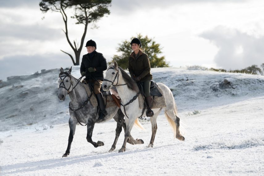 A Castle for Christmas, Cary Elwes and Brooke Shields 