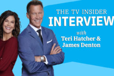 How James Denton Persuaded Teri Hatcher to Join Him in 'A Kiss Before Christmas' (VIDEO)