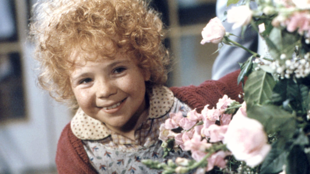 Aileen Quinn as Annie in 'Annie,' 1982