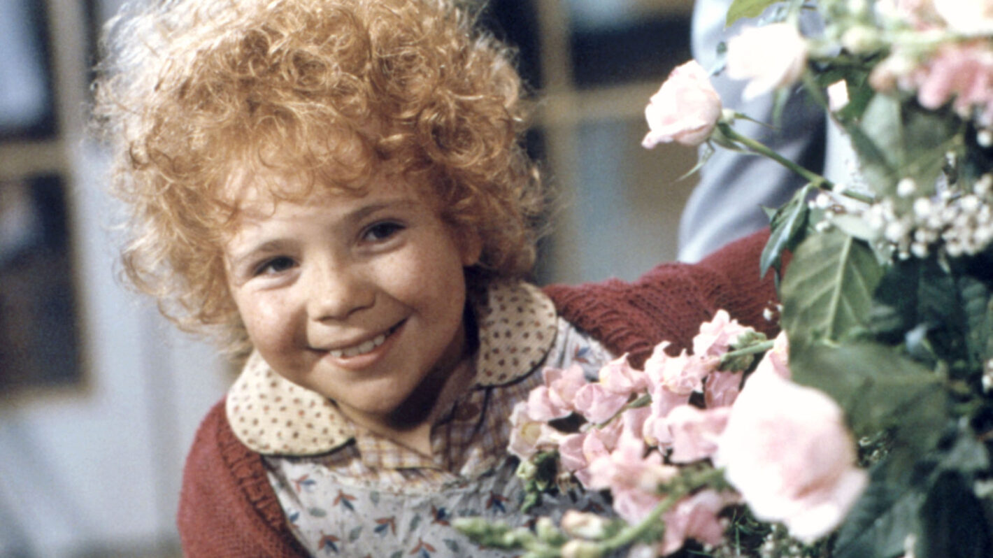 Aileen Quinn as Annie in 'Annie,' 1982