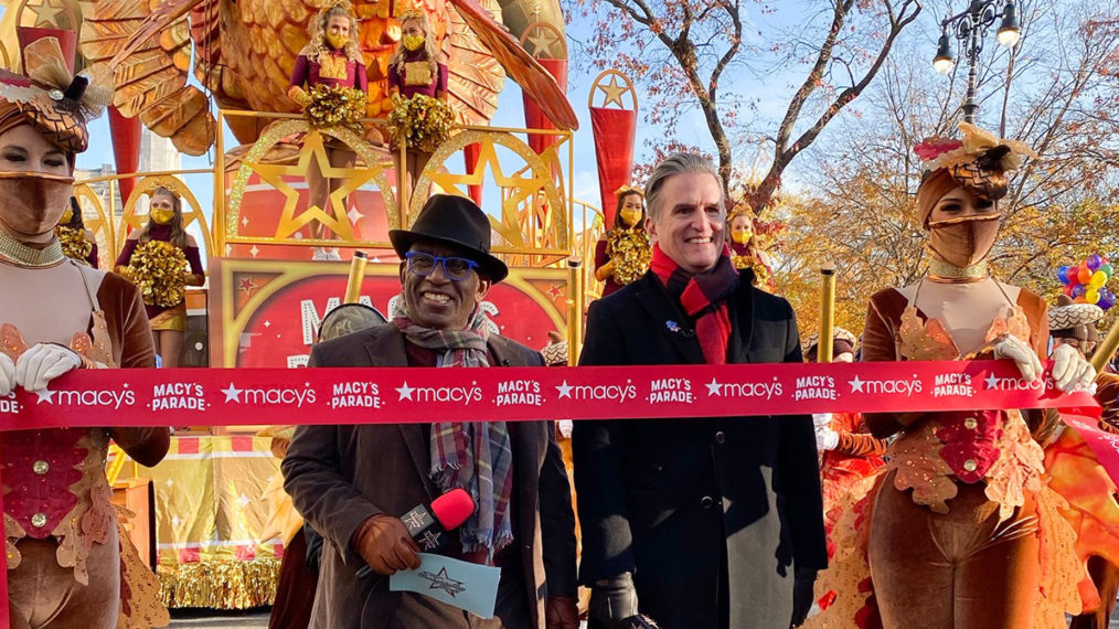 Al Roker at Macy's Parade 2021