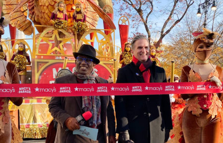 Al Roker at Macy's Parade 2021