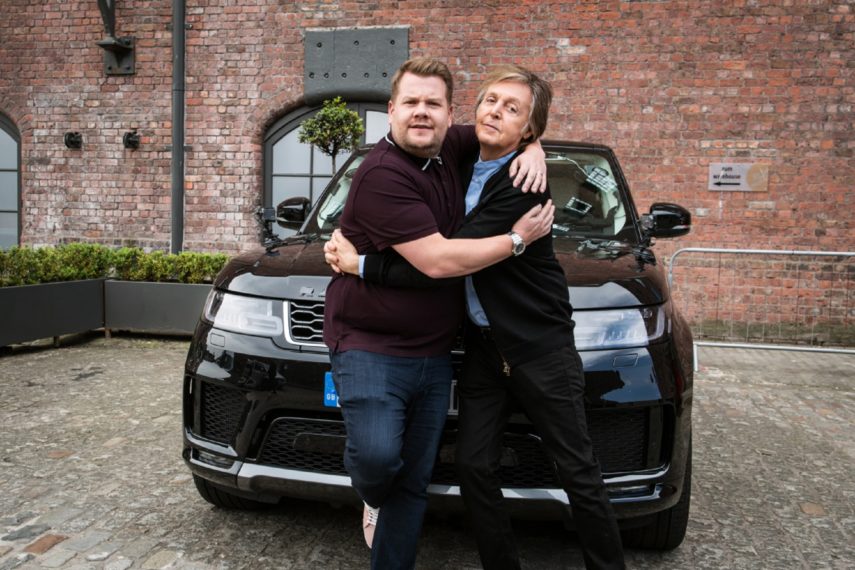 Carpool Karaoke James Corden and Paul McCartney