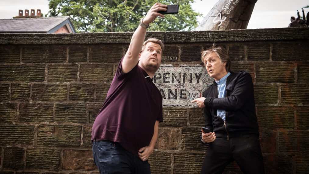 Carpool Karaoke Late Late Show James Corden and Paul McCartney