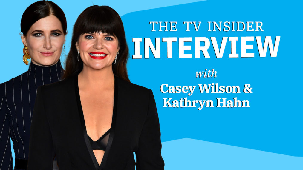 Casey WIlson and Kathryn Hahn