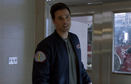 Brett Dalton as Jason Pelham in Chicago Fire