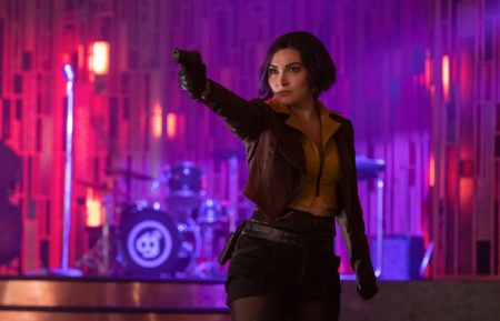 COWBOY BEBOP (L to R) DANIELLA PINEDA as FAYE VALENTINE in COWBOY BEBOP