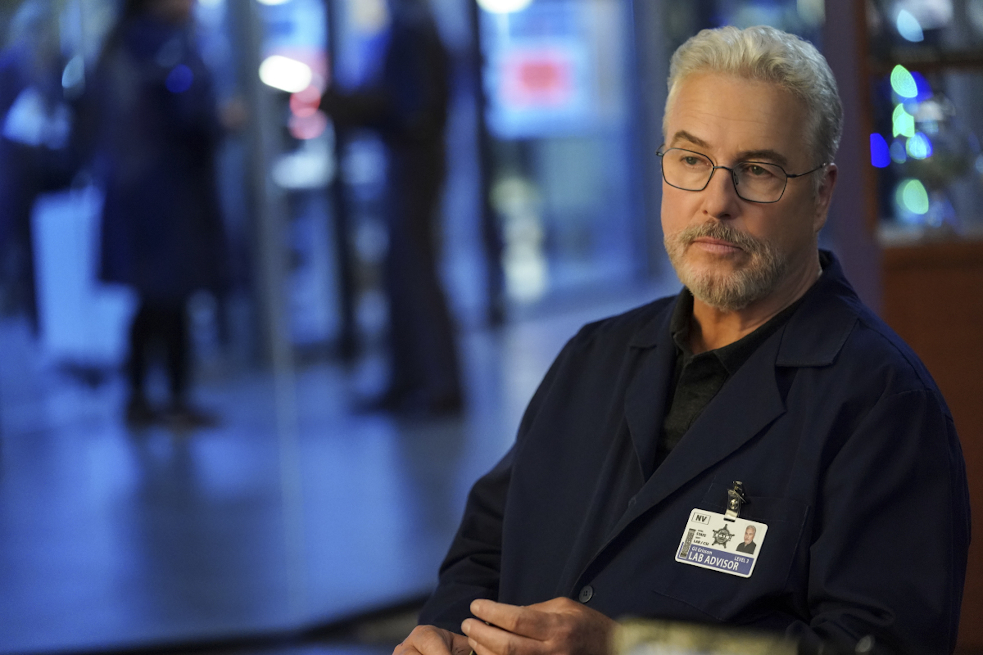 William Petersen as Dr. Gil Grissom in CSI Vegas