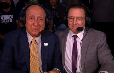 Dick Vitale and Dave O'Brien ESPN