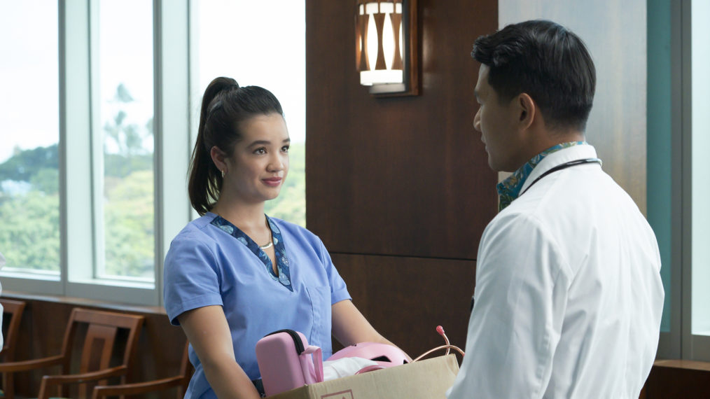 Peyton Elizabeth Lee, Ronny Chieng in Doogie Kamealoha MD