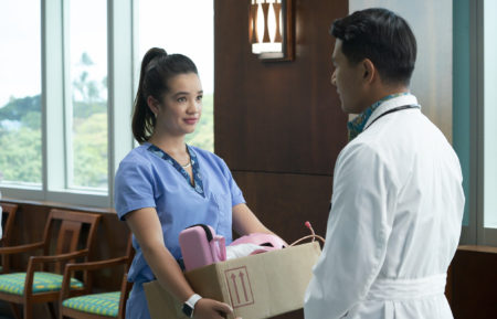 Peyton Elizabeth Lee, Ronny Chieng in Doogie Kamealoha MD